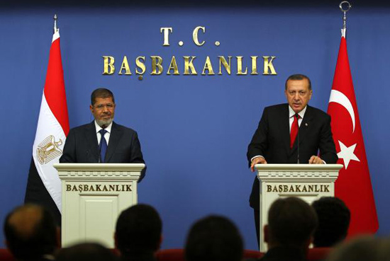 ماه‌عسل مرسی ـ اردوغان 
 
